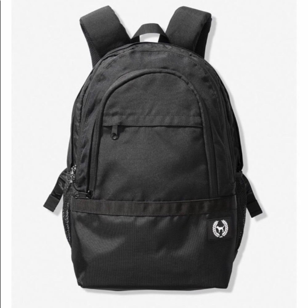 PINK Victoria’s Secret Collegiate Black backpack